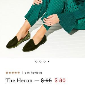 Birdies The Heron in Olive